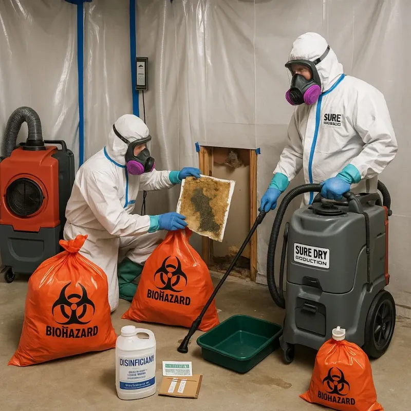 Contaminated Water Handling Protocols process in Lake Panorama, IA