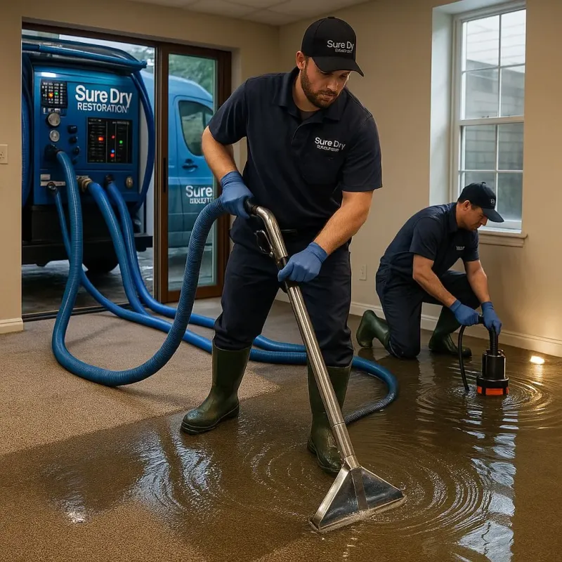 Water Extraction and Removal process in Lake Panorama, IA